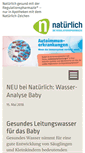 Mobile Screenshot of natuerlich-netzwerk.de